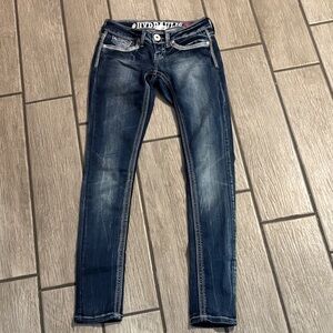 Hydraulic Dark Blue Skinny Jeans